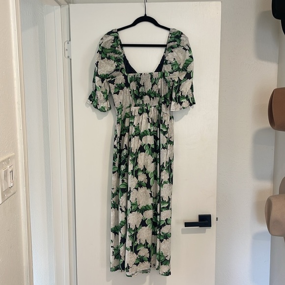 HILL HOUSE HOME Ophelia Dress in Night Bloom - Picture 4 of 4